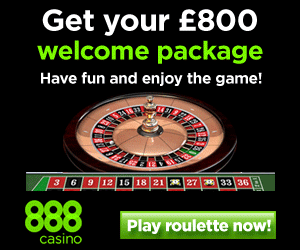 Red and Black 888 Roulette Online