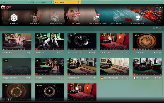 777 Casino Review Live Games