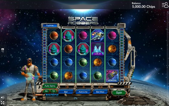 Space Robbers – Sci-fi Slot