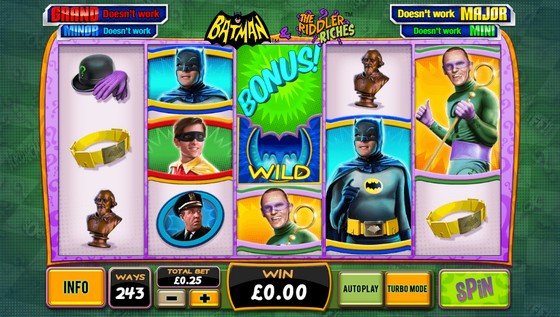Batman and the Riddler Riches by Playtech