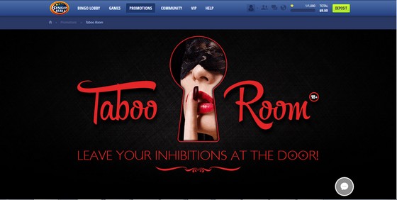 Bingo Room Review Taboo Room