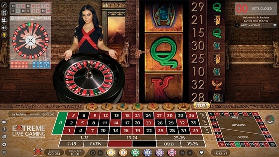 Live Book of Ra Roulette