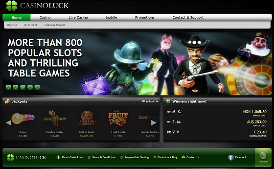 Casino Luck Lobby