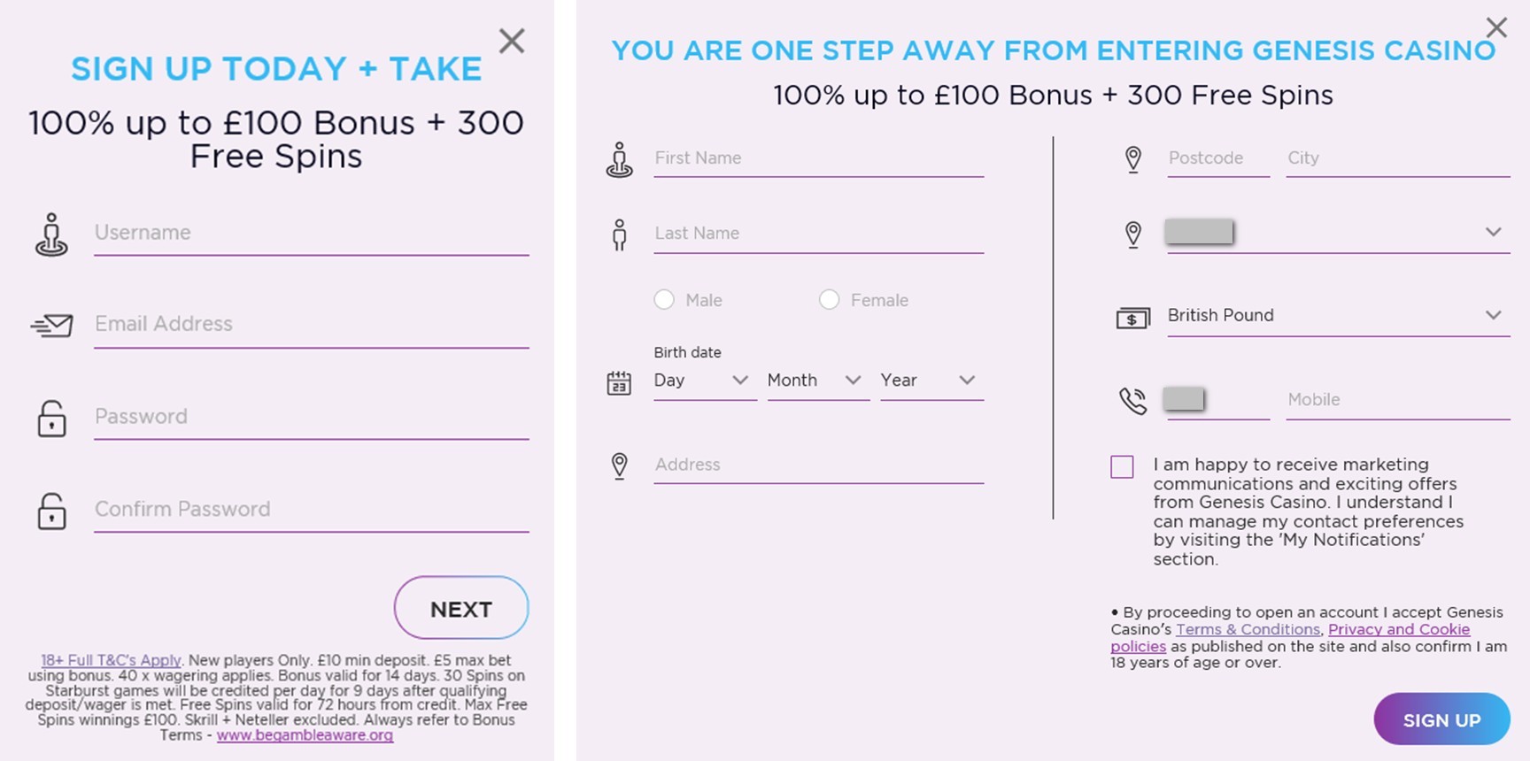 Registration Process