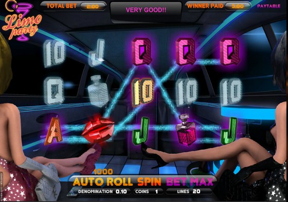 Limo Party Video Slot