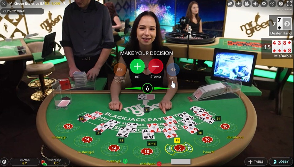 Live Blackjack