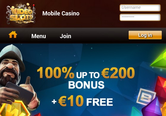 Videoslots Mobile Casino