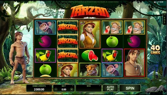 Wild Slots Review Tarzan