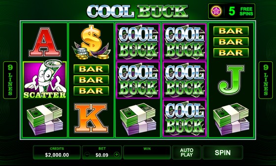 cool buck - low stakes slots