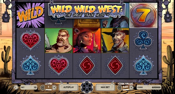 wild wild  west - low stakes slots