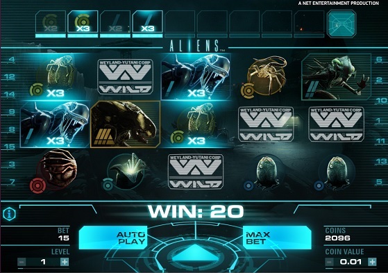 film based slots - Aliens Slot