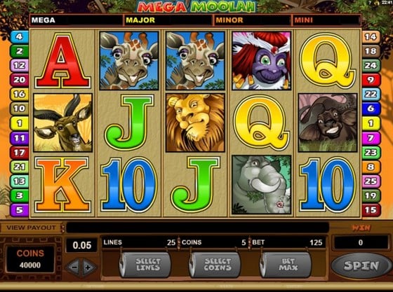 Mega Moolah – Progressive Jackpot