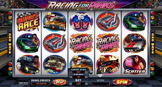 Racing for Pinks – Sports Themed Slot