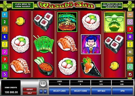 Wasabi San Slot - oriental themed slots