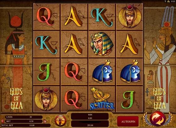 Gods of Giza - ancient-Egypt themed slots