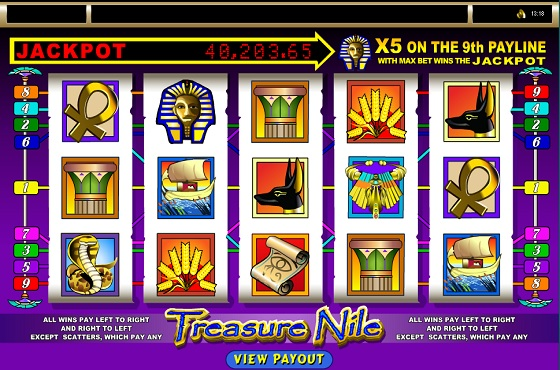 Treasure of Nile - ancient-Egypt themed slots