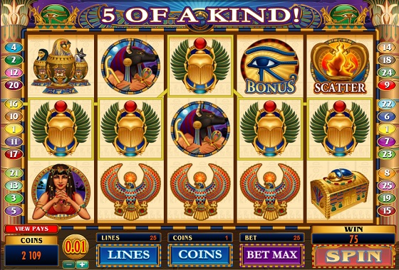 Throne of Egypt- ancient-Egypt themed slots