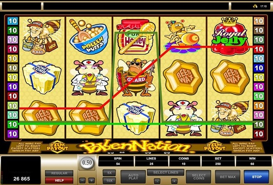 Pollen Nation (Microgaming) - animal slots