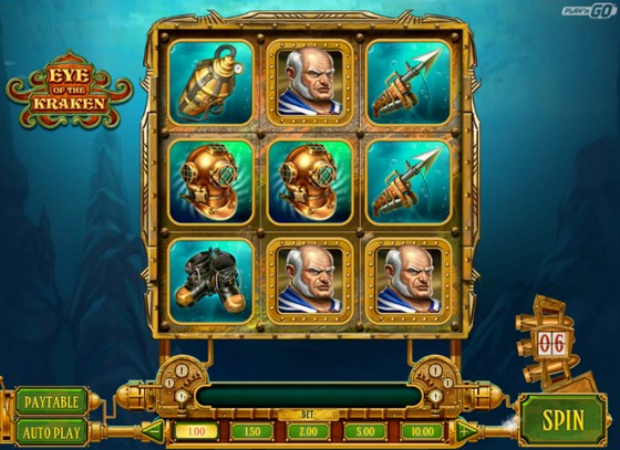 Ocean Themed Slots Eye Of The Kraken