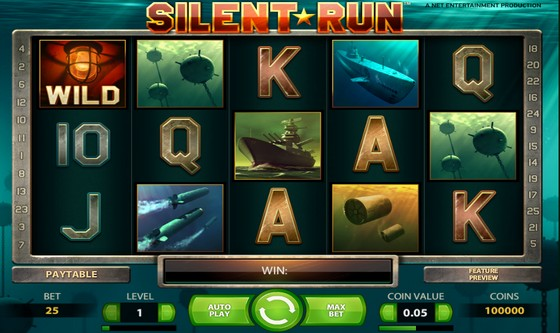 Silent Run Ocean Themed Slots