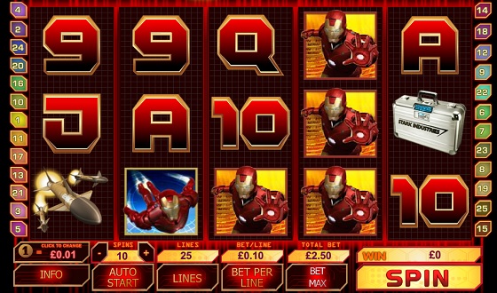 Ironman Superhero Slots