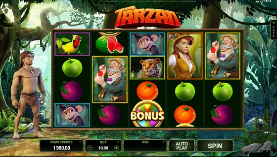 Tarzan Slot - big symbol slot