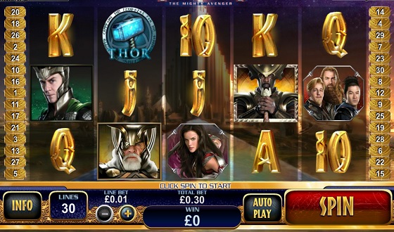 Thor Superhero Slots