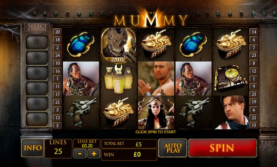 The Mummy - playtech slots