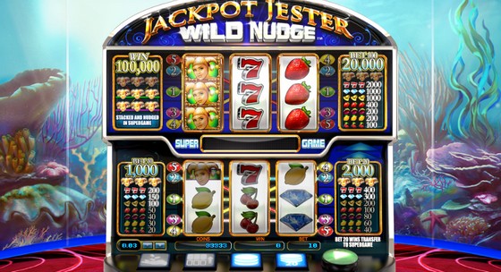 Jackpot Jester Wild Nudge - best next gen slots