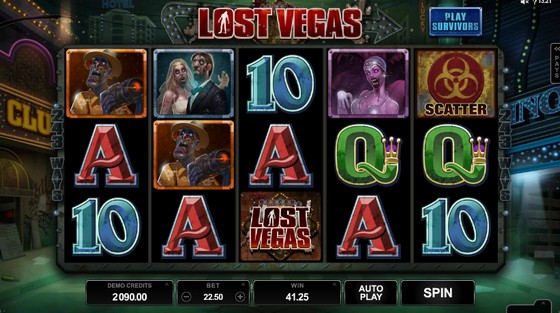 Lost Vegas - top microgaming slots