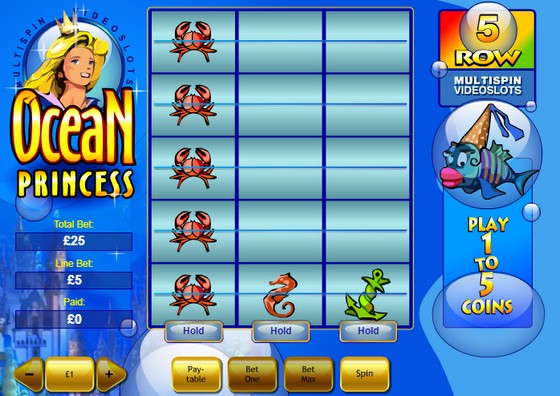 Ocean Princess - playtech slots