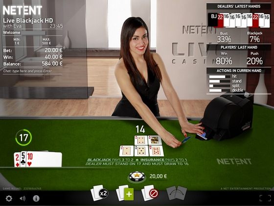 net entertainment - live casino software providers