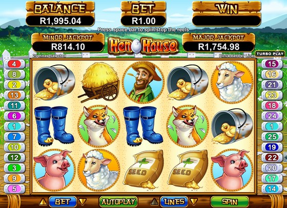 RTG Slots Henhouse