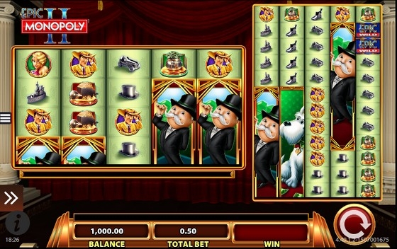 Epic Monopoly II - top WMS slots