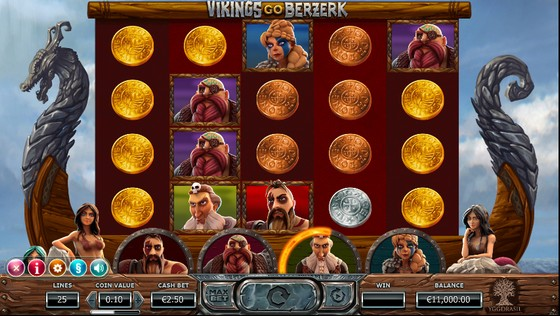 Vikings go berzerk, yggdrasil slot