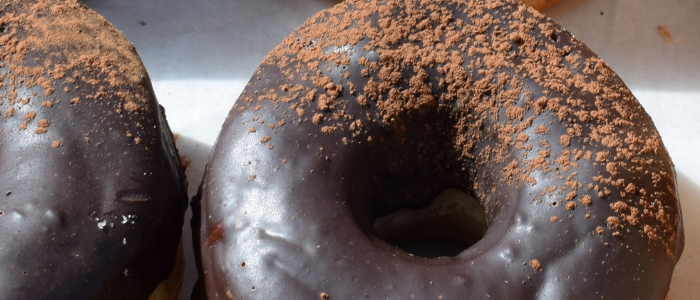 A picture of a ring chocolate donut. You need to read between the lines to understand why I used it - so do the people who can see the picture. 