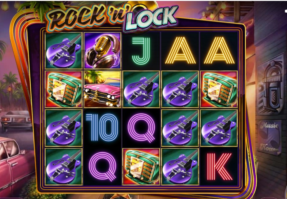 Slot Rock 'n' Lock oleh Red Tiger Gaming