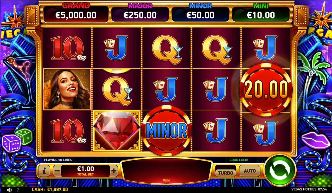 Vegas Hotties Slot oleh Ruby Play