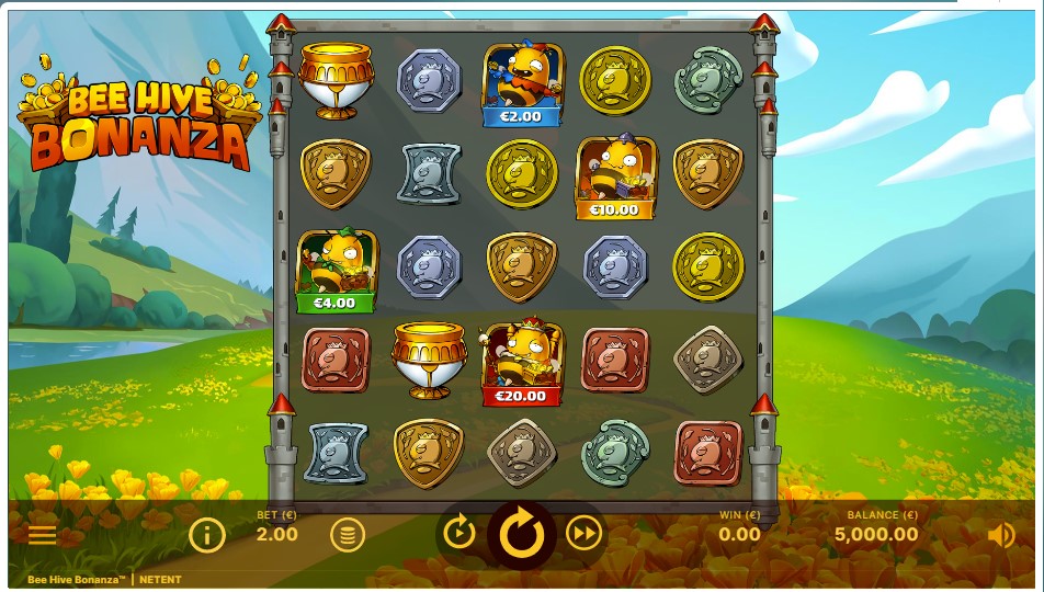 Slot Bonanza Bee Hive oleh Netent
