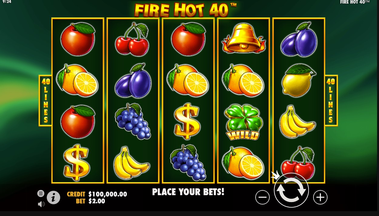 Fire Hot 40 Slot oleh Pragmatic Play