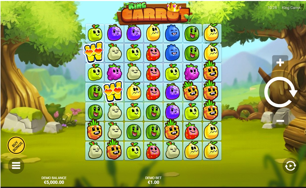 Slot King Carrot oleh Hacksaw Gaming