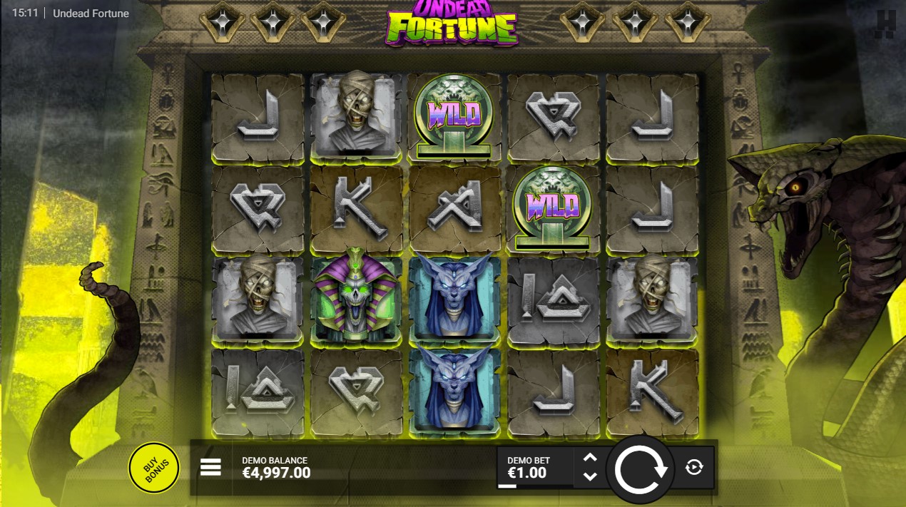 Slot Keberuntungan Mayat Hidup oleh Hacksaw Gaming