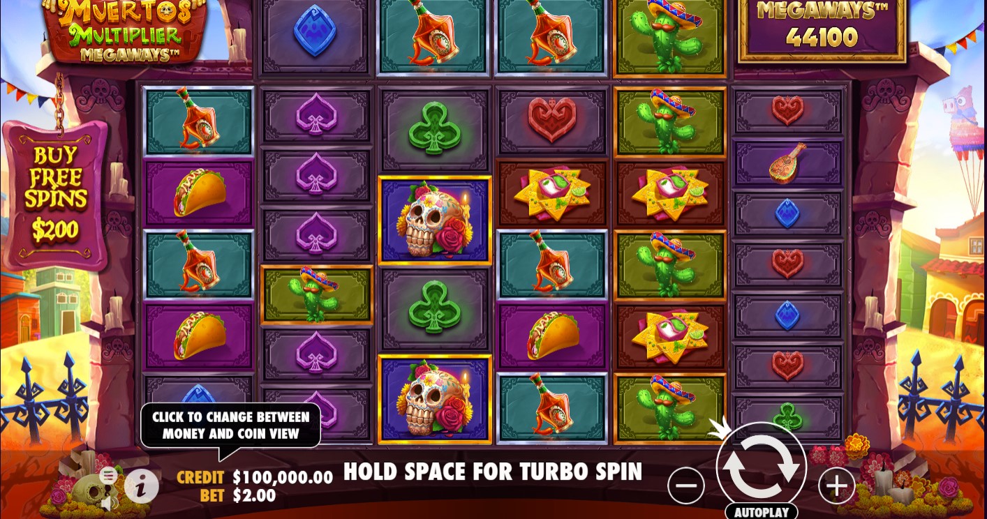 Muerto Multiplier Megaways Slot oleh Pragmatic Play
