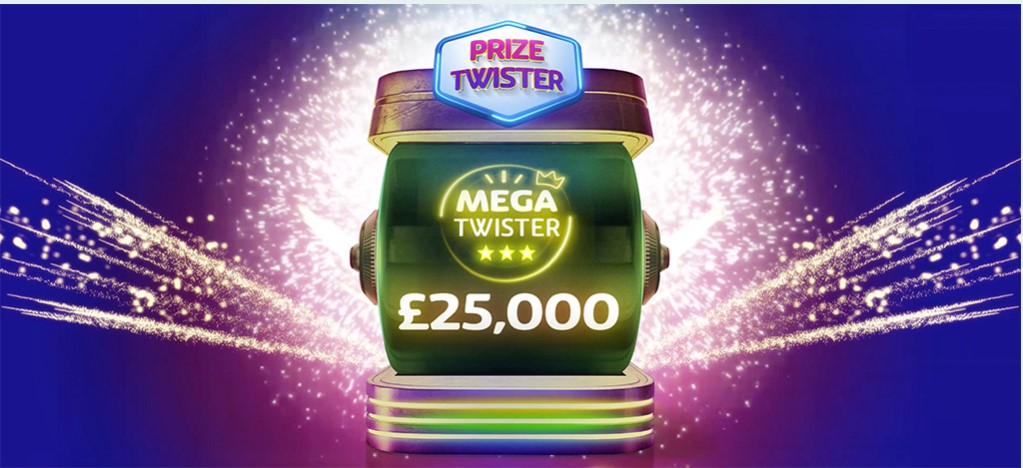 Mainkan Prize Twister senilai £25k dari Ojo adalah Live