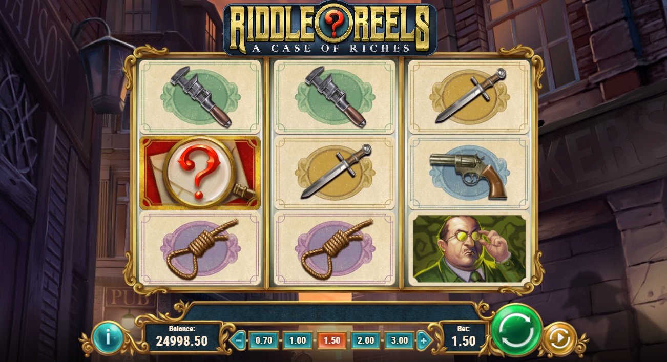 Riddle Reels: A Case of Riches Adventure Slot