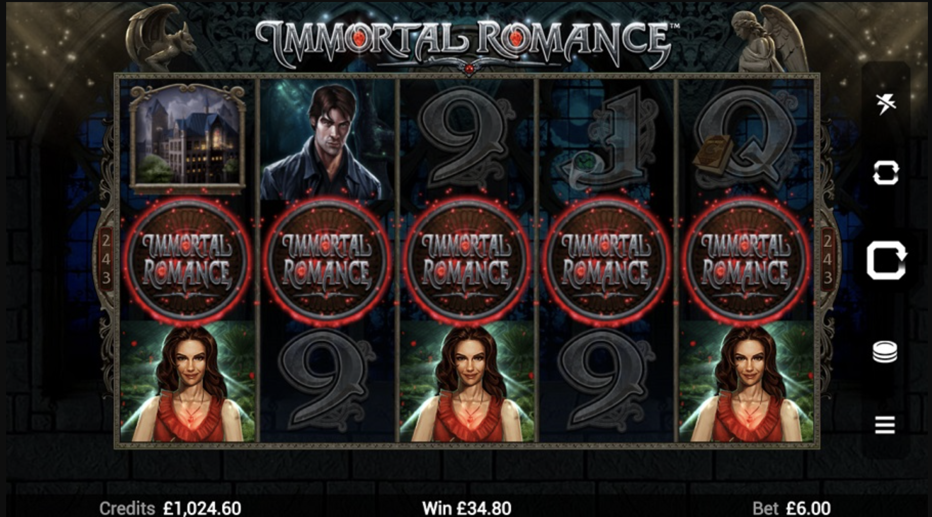 Immortal Romance Vampire Slots