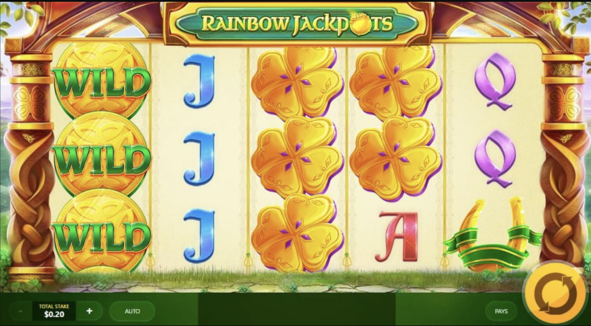 Rainbow Jackpots Irish Slot