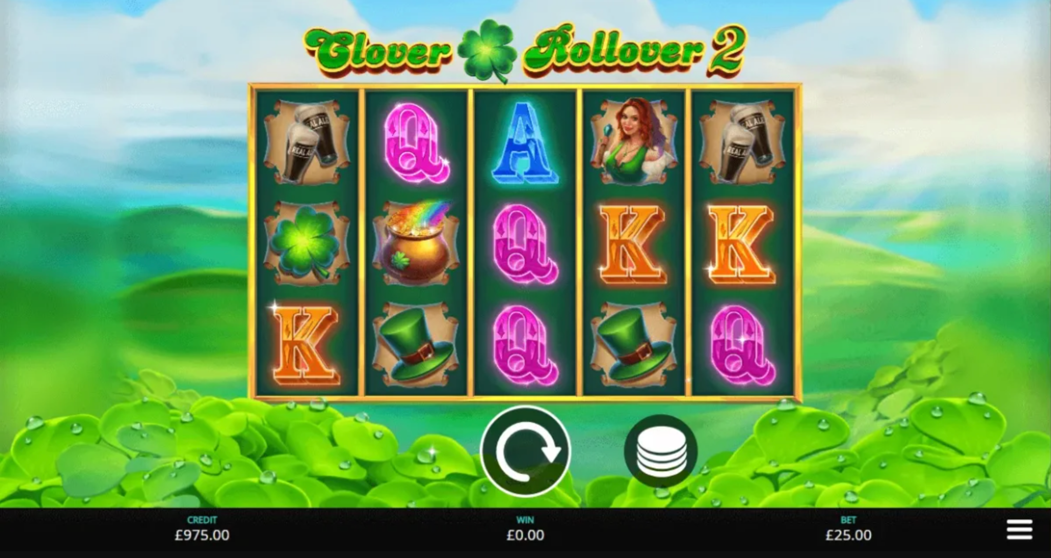 Clover Rollover 2 - Irish Slots