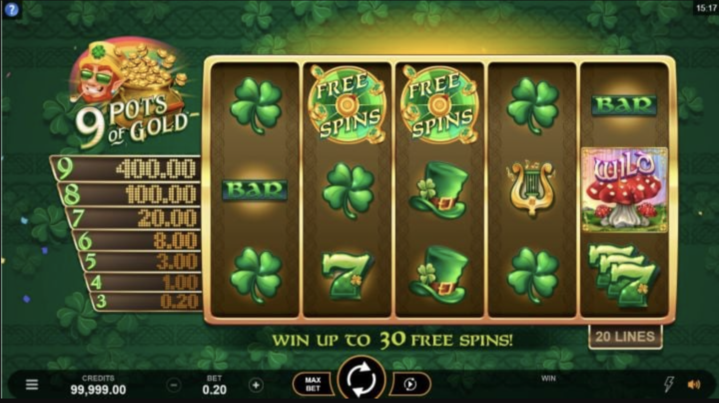 9 Pots of Gold - Irish Slots