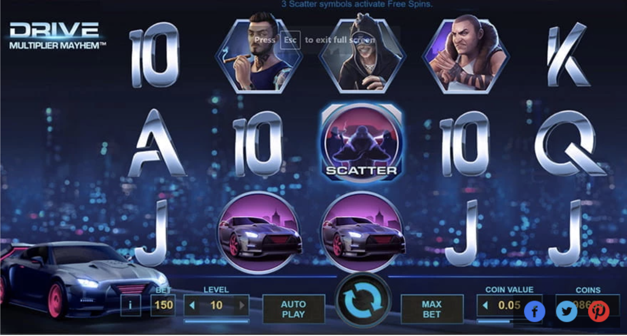 Drive: Multiplier Mayhem - Adventure Slots
